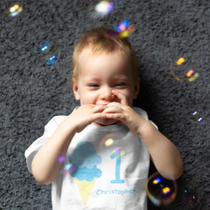 Ice Cream Birthday Baby T-Shirt