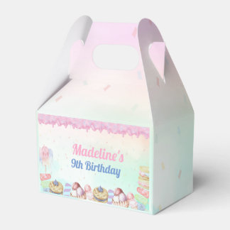 Ice Cream Birthday Favour Box