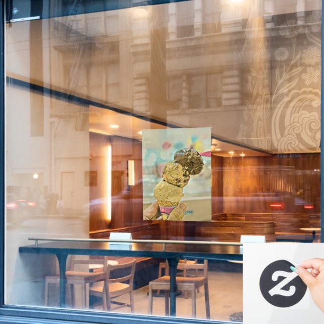 Ice cream birthday gift (Cafe Window)