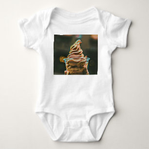 Ice cream birthday gift baby bodysuit