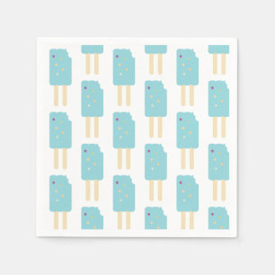 Ice Cream Birthday Party Cones Napkin