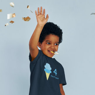 Ice Cream Birthday T-Shirt