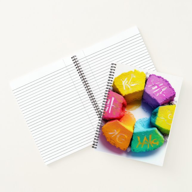 Ice cream block collection notebook (Inside)