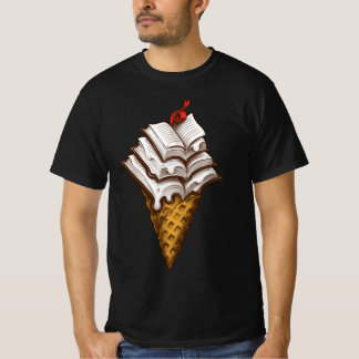 Ice Cream Books T-shirt