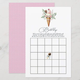 Ice Cream Bridal Shower Bingo Game
