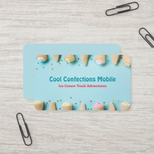 Ice Cream Business Card
