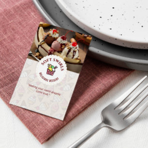 Ice Cream Business   Delicious Dessert Cream Card