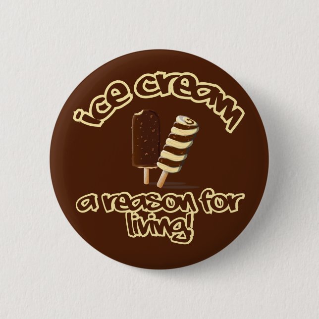 Ice Cream button (Front)