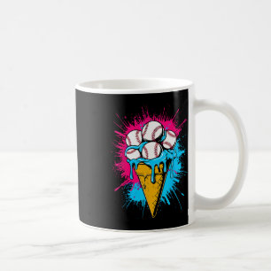 Ice Cream Bysebyll Drip Watercolor Men Youth Boys Coffee Mug