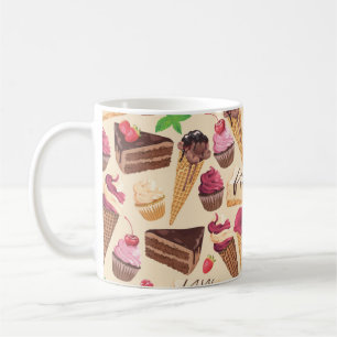 Ice Cream, Cake, Cupcakes and Cheesecake Delight Coffee Mug