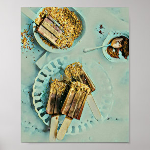 Ice cream cake poster