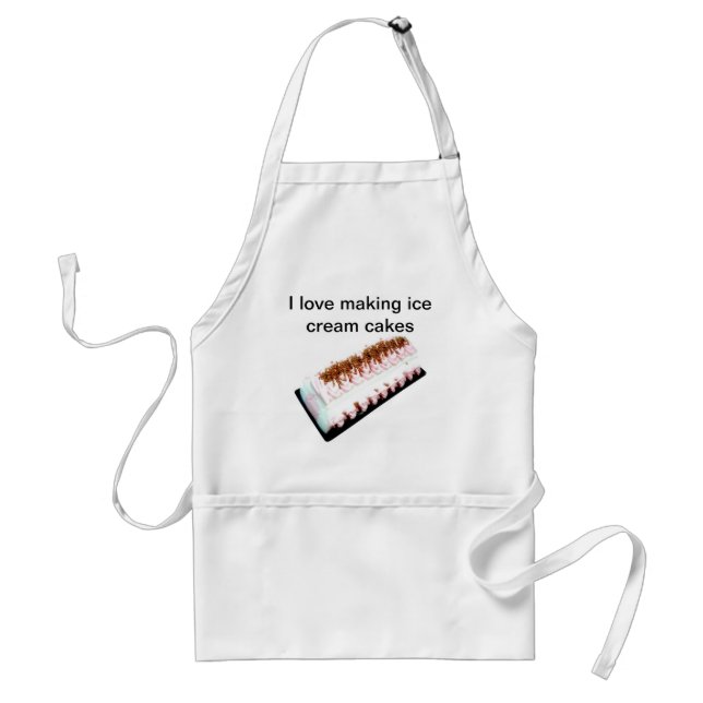 Ice Cream Cake Standard Apron (Front)
