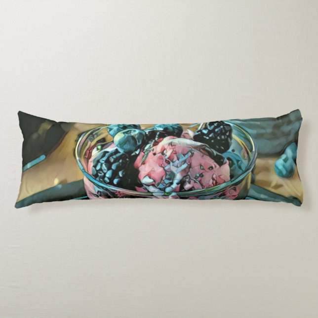 Ice cream cake with berry body cushion (Front)