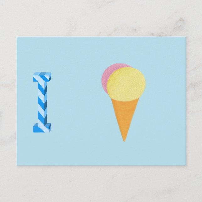 Ice Cream Card (Front)
