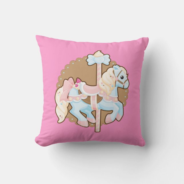 Ice Cream Carousel Cushion (Front)
