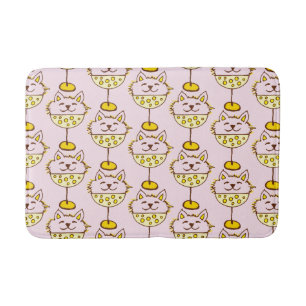 Ice Cream Cats II Bath Mat