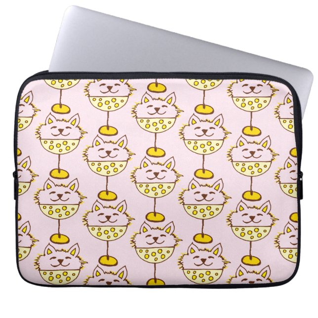 Ice Cream Cats II Laptop Sleeve (Front)