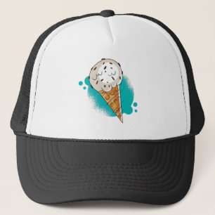 Ice Cream Chocolate Chips Trucker Hat