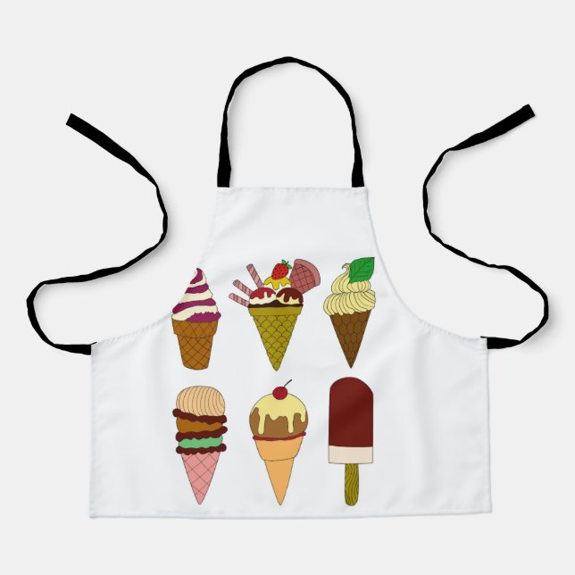 Ice Cream Choice Apron (Front)