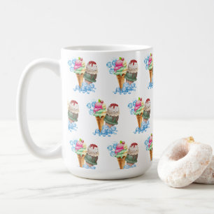 ice cream coffee mug