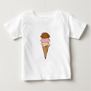 Ice Cream Cone Baby T-Shirt