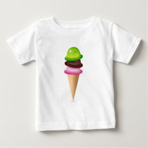 Ice Cream Cone Baby T-Shirt
