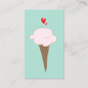  Ice Cream Cone Business Card