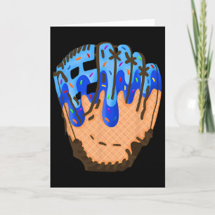 Ice Cream Cone Bysebyll Glove Drip 2  Card