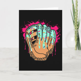 Ice Cream Cone Bysebyll Glove Drip Card