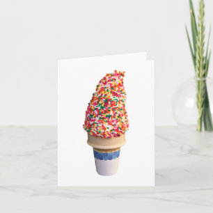 Ice Cream Cone Card