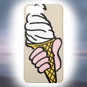 Ice Cream Cone Design iPhone 8 Plus/7 Plus Case