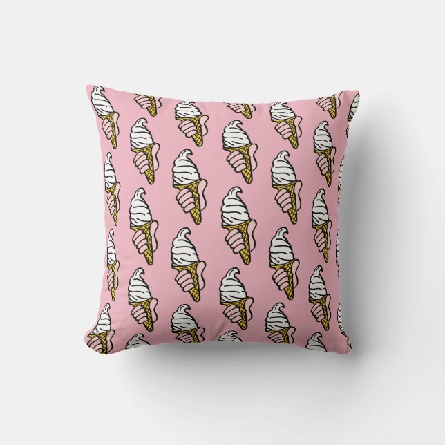 Ice Cream Cone Design Cushion (Front)