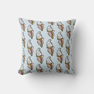 Ice Cream Cone Design Cushion