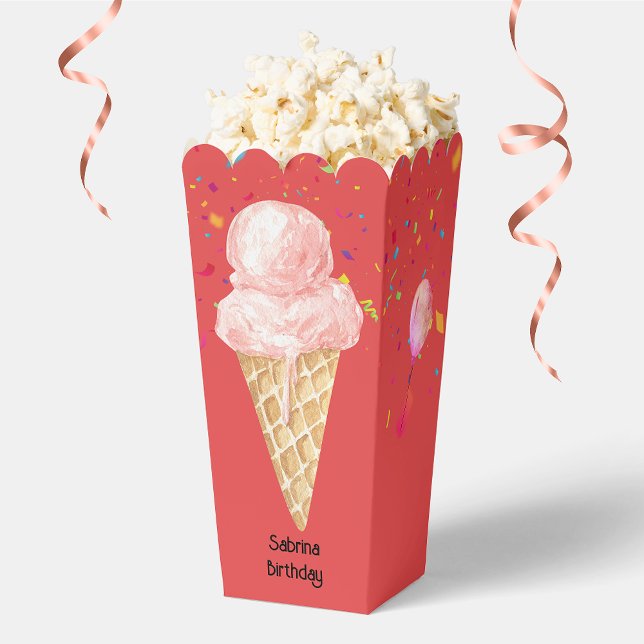 Ice Cream Cone Favour Box (Creator Uploaded)