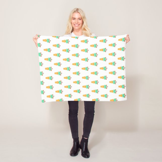 ice cream cone fleece blanket (In Situ)
