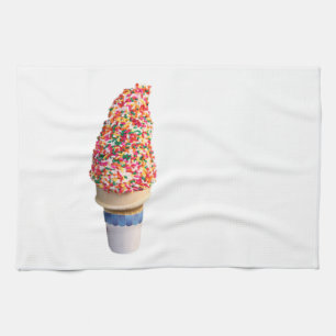Ice Cream Cone Kitchen Towels