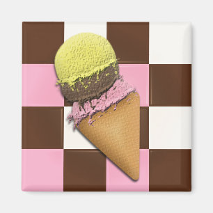 Ice Cream Cone Magnets