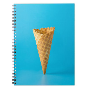 Ice cream cone notebook