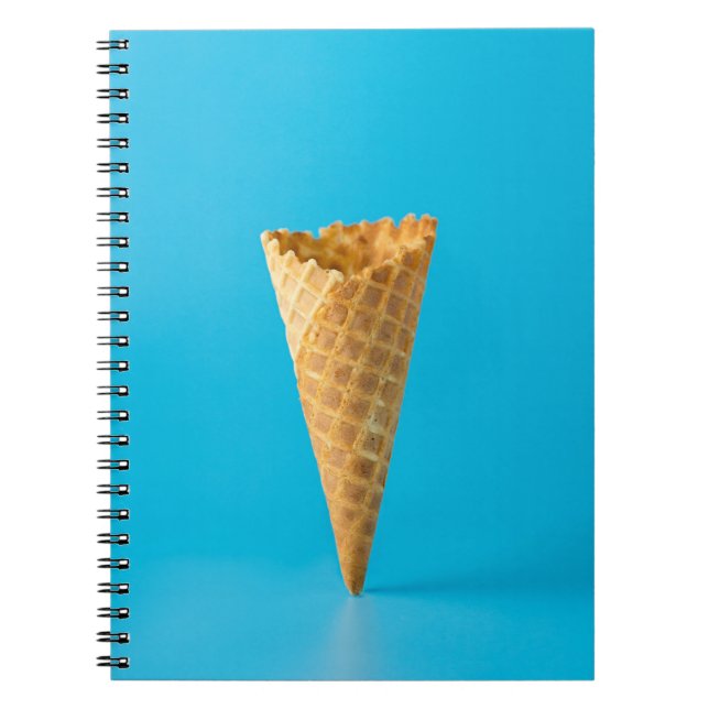 Ice cream cone notebook (Front)