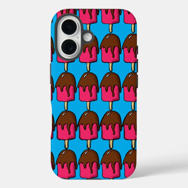 Ice Cream Cone Pattern Case-Mate iPhone Case (Back)
