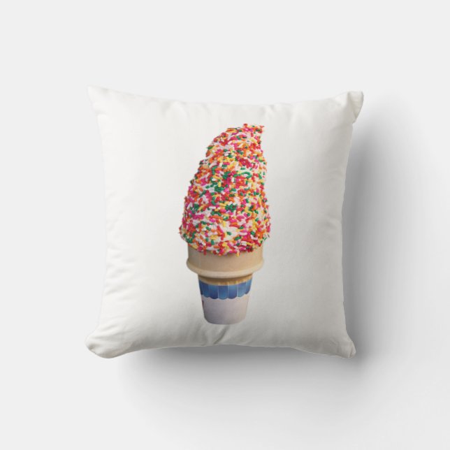 Ice Cream Cone Pillow (Front)