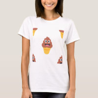 ice cream cone poo emoji