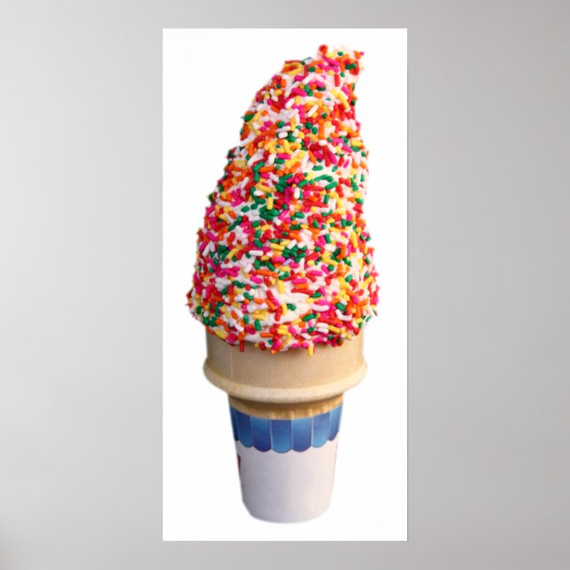 Ice Cream Cone Poster (Front)