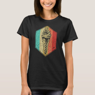 Ice Cream Cone Retro Vintage Ice Cream Summer Vac T-Shirt