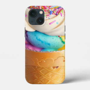 Ice Cream Cone Sprinkles iPhone 13 Mini Case