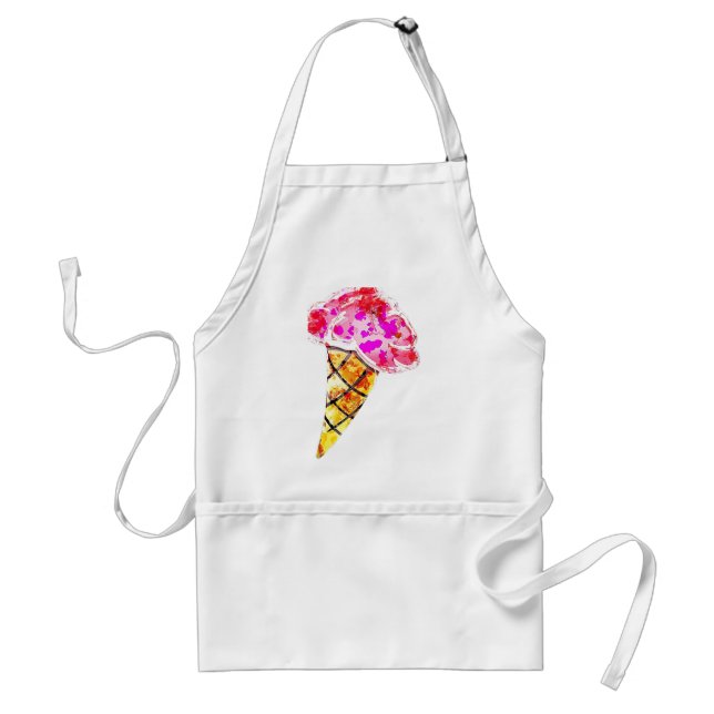 Ice Cream Cone Standard Apron (Front)