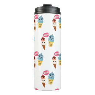 ice cream cone thermal tumbler