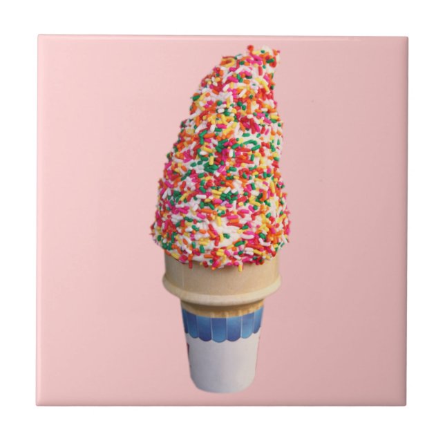 Ice Cream Cone Tile (Front)