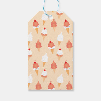Ice Cream Cone With Sprinkles And Cherry On Top Gift Tags