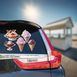 Ice Cream Cones and Sundaes